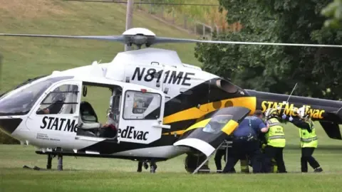 A group of officers shot in Pennsylvania, three of whom in critical condition